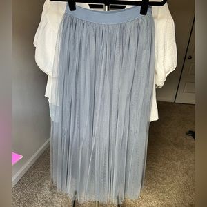 Altar’d State Tulle Midi Skirt